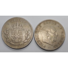 DENMARK 5 Kroner 1962