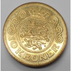 DENMARK 10 Kroner 1994