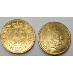 DENMARK 20 Kroner 1994