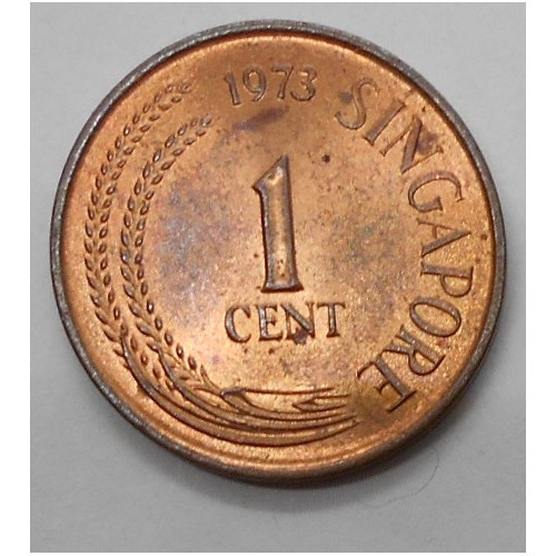 SINGAPORE 1 Cent 1973
