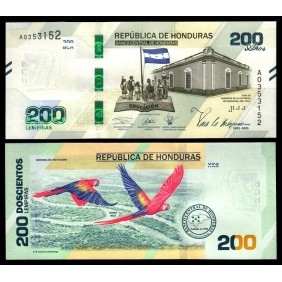 HONDURAS 200 Lempiras 2019...