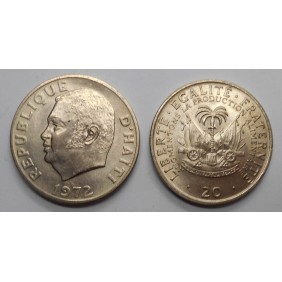 HAITI 20 Centimes 1972 FAO