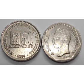 VENEZUELA 50 Bolivares 2000