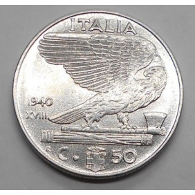 50 CENTESIMI 1940 M.