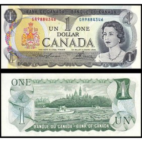 CANADA 1 Dollar 1973