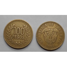 COLOMBIA 100 Pesos 1994