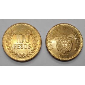COLOMBIA 100 Pesos 2010