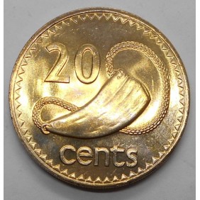 FIJI 20 Cents 1987