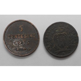 SAN MARINO 5 Centesimi 1935