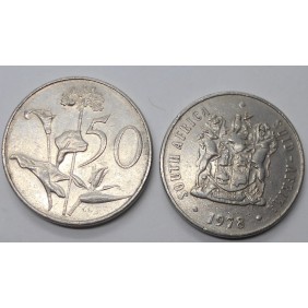 SOUTH AFRICA 50 Cents 1978