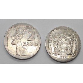 SOUTH AFRICA 2 Rand 1991