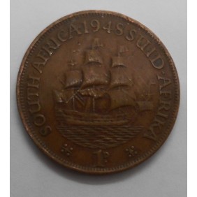 SOUTH AFRICA 1 Penny 1948...