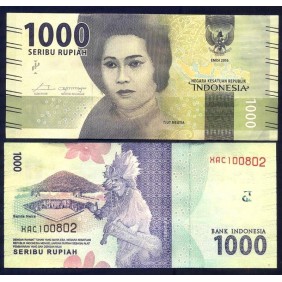 INDONESIA 1000 Rupiah...