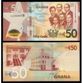 GHANA 50 Cedis 2019