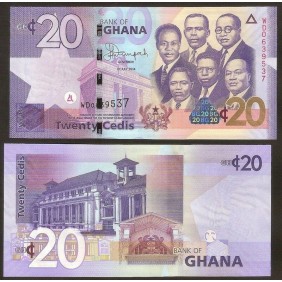 GHANA 20 Cedis 2014