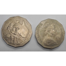 AUSTRALIA 50 Cents 1970...