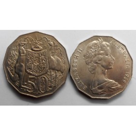 AUSTRALIA 50 Cents 1969
