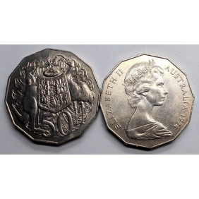AUSTRALIA 50 Cents 1974