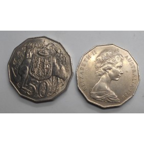 AUSTRALIA 50 Cents 1980