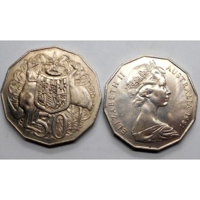 AUSTRALIA 50 Cents 1981