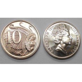 AUSTRALIA 10 Cents 1990