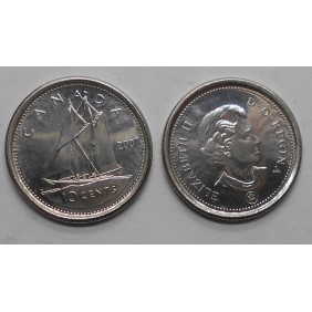 CANADA 10 Cents 2007