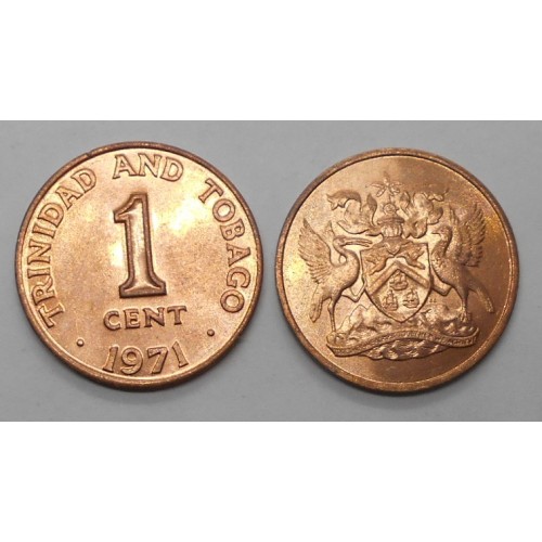 TRINIDAD & TOBAGO 1 Cent 1971
