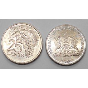 TRINIDAD & TOBAGO 25 Cents...