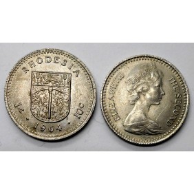 RHODESIA 1 Shilling 1964