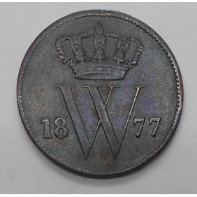 NETHERLANDS 1 Cent 1877 KM 100