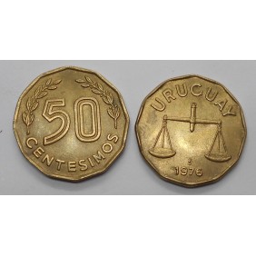 URUGUAY 50 Centesimos 1976