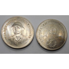 DDR 10 Mark 1976 20th Ann....