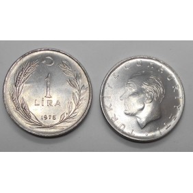 TURKEY 1 Lira 1975