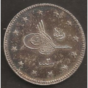 TURKEY 2 Kurush AH 1327/2 AG