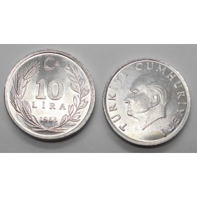 TURKEY 10 Lira 1988