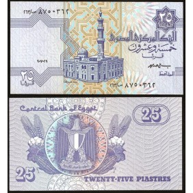 EGYPT 25 Piastres 07.02.1999