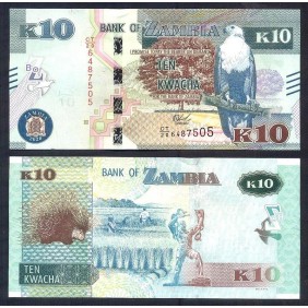 ZAMBIA 10 Kwacha 2020