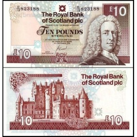 SCOTLAND 10 Pounds 2006