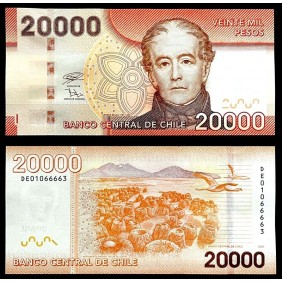 CHILE 20.000 Pesos 2020