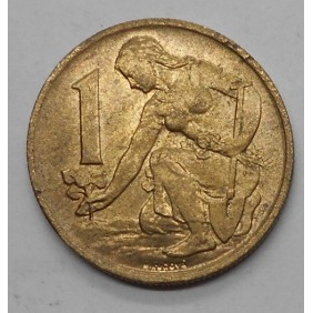 CZECHOSLOVAKIA 1 Koruna 1980