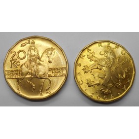 CZECH REPUBLIC 20 Korun 2004