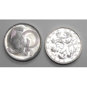 CZECH REPUBLIC 50 Haleru 1996