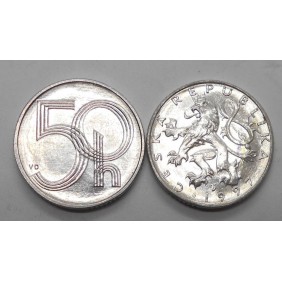 CZECH REPUBLIC 50 Haleru 1997