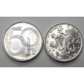 CZECH REPUBLIC 50 Haleru 1999