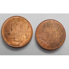 CZECH REPUBLIC 10 Korun 1995
