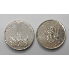 CZECH REPUBLIC 1 Koruna 1995