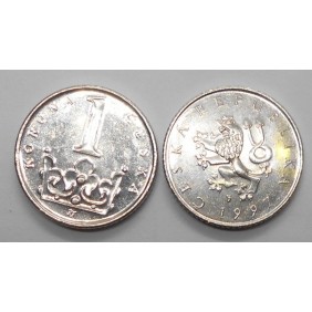 CZECH REPUBLIC 1 Koruna 1997