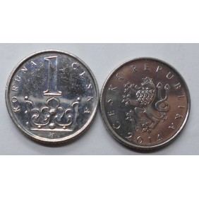 CZECH REPUBLIC 1 Koruna 2014