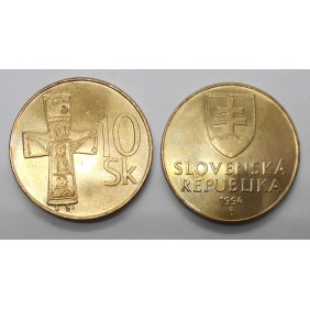SLOVAKIA 10 Koruna 1994