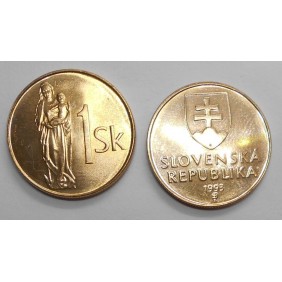 SLOVAKIA 1 Koruna 1993